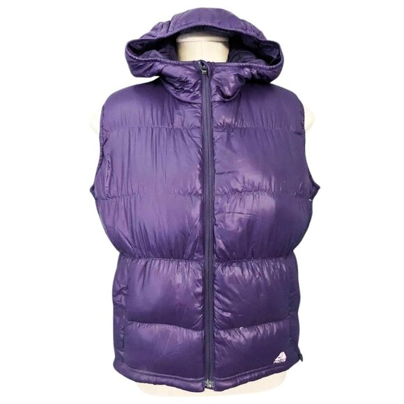 Nike ACG purple 550 goose down fill vest Womens small NWT
